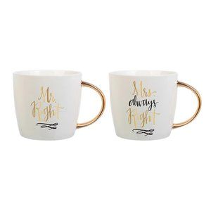 {NEW} Slant Coffee Mug Set - Right-Always Right